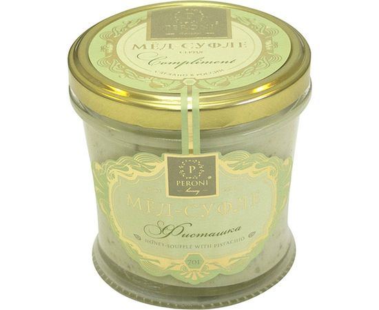 Мед-суфле "Фисташка", 250 г, Peroni Honey, фото 1