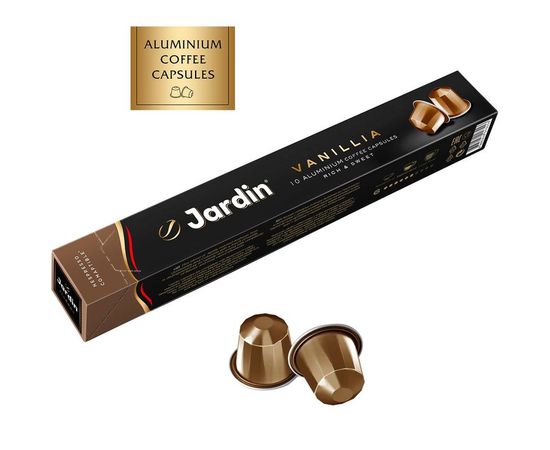 Капсулы для кофемашин Jardin Vanillia, 10 шт., фото 1