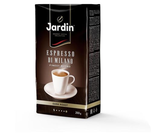 Кофе молотый Espresso di Milano, вакуумный пакет 250 г, Jardin, фото 1