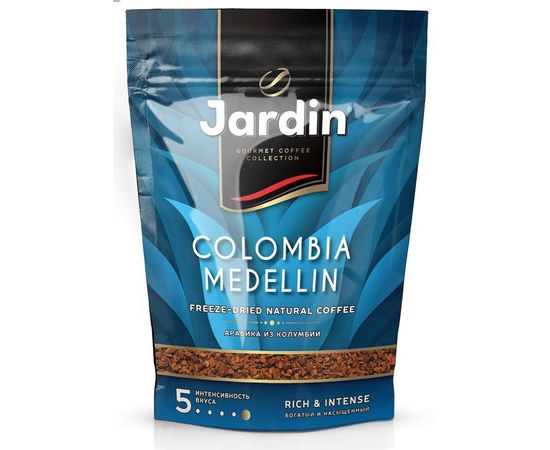 Кофе растворимый Colombia Medellin, пакет 240 г, Jardin, фото 1