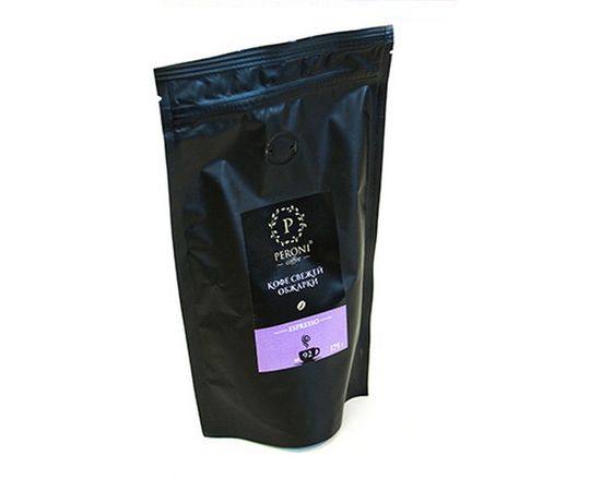 Кофе свежей обжарки ESPRESSO, 175 г, Peroni Honey, фото 1