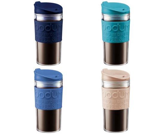 Кружка дорожная Travel, 350 мл, цвета в ассортименте, Bodum, фото 1