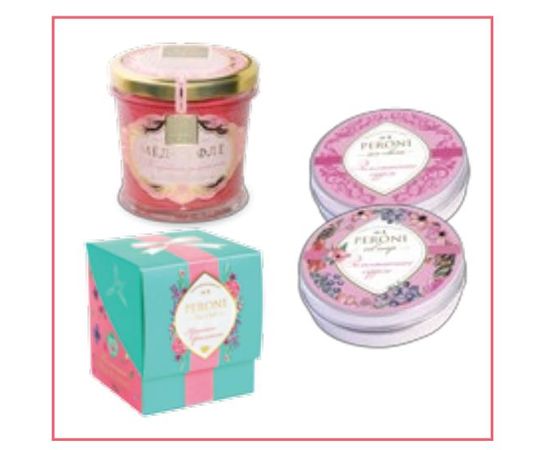 Набор Комплимент №6 (Мёд-суфле 250г + чай 60г+ свеча и мыло), Peroni Honey, фото 1