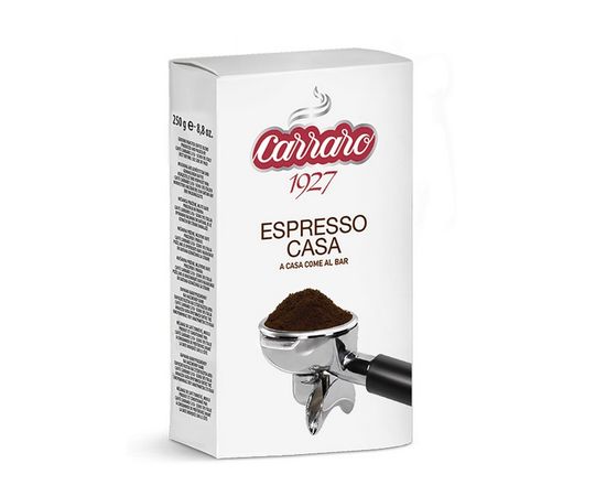 Кофе молотый Espresso Casa, в/у 250 г, Carraro, фото 1