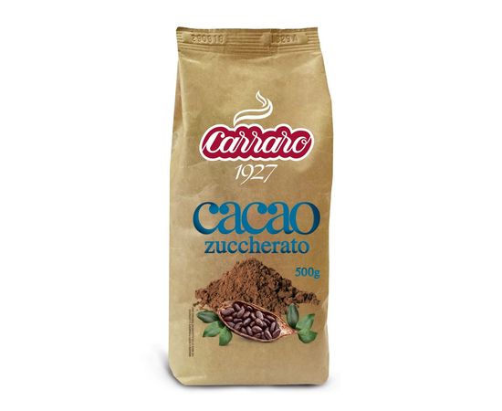 Какао растворимое Cacao Zuccherato, 250 г, Carraro, фото 1