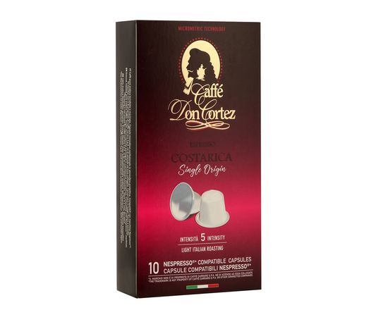 Кофе в капсулах DON CORTEZ (N) COSTA RICA, 10 шт., Carraro, фото 1