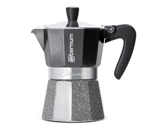 Гейзерная кофеварка Aeternum Elegance Nera, 6008, на 6 чашек, Bialetti, фото 1
