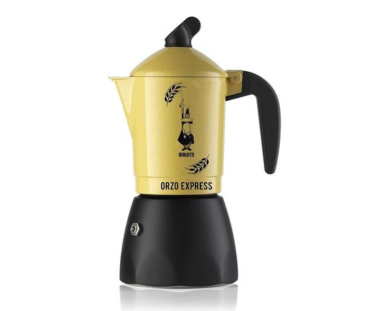 Гейзерная кофеварка Orzo Express Gialla, 2324/MR, на 4 чашки, Bialetti, фото 1