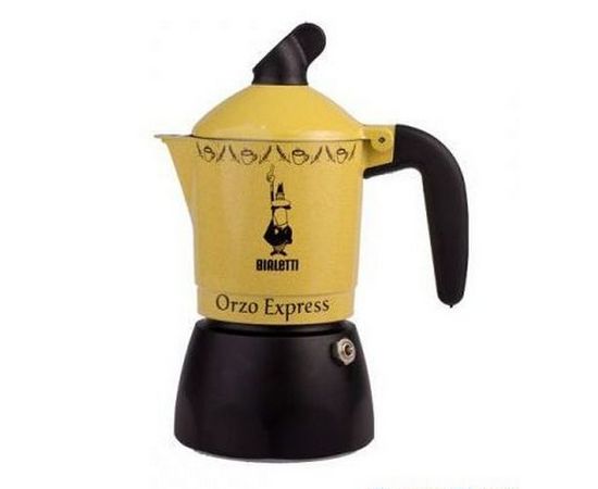 Гейзерная кофеварка Orzo Express Gialla, 2328/MR, на 2 чашки, Bialetti, фото 1