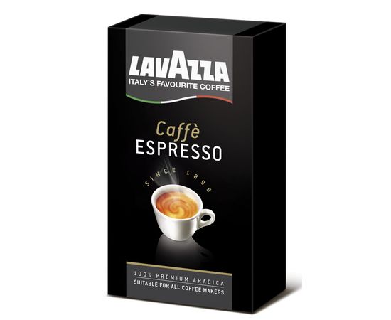 Молотый кофе Caffe Espresso, 250 г, Lavazza, фото 1