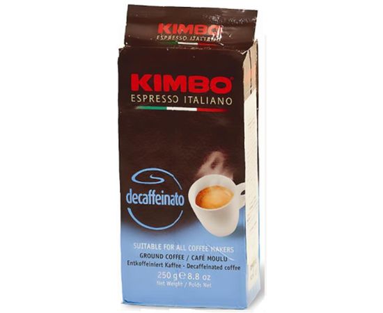 Кофе молотый Decaffinato(без кофеина), 250 г, KIMBO, фото 1