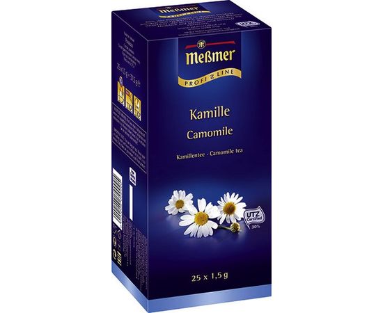 Чай травяной пакетированный Ромашка, 25х1.5 г, Messmer, фото 1