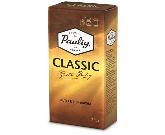 Кофе молотый Classic, 250 г, Paulig, фото 1