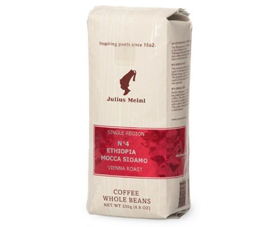 Кофе Ethiopia Mocca Sidamo №4, зерно, 250 г, Julius Meinl, фото 1