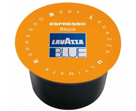 Кофе молотый в капсулах BLUE Espresso Ricco, Lavazza, фото 1