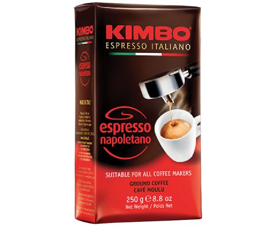 Кофе молотый Espresso Napoletano, 250 г, KIMBO, фото 1