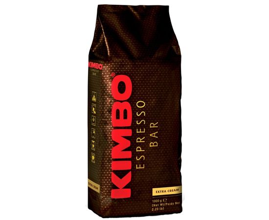 Кофе в зернах Extra Cream, 1 кг, KIMBO, фото 1