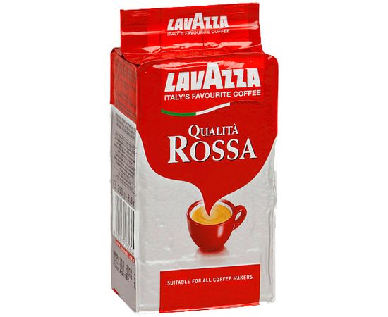Молотый кофе Rossa, 250 г, Lavazza, фото 1