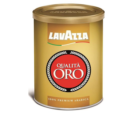 Молотый кофе Oro, жестяная банка 250 г, Lavazza, фото 1
