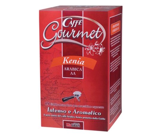 Кофе в чалдах Kenia AA, порционный, 100% арабика, картонная упаковка 7г.х18шт., Molinari, фото 1