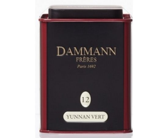 Чай зеленый №12 Зеленый Юннань, жестяная банка 100 г, Dammann, фото 1