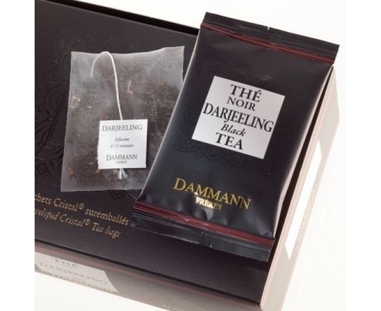 Чай черный Дарджилинг, картонная коробка 2х24 шт., 48 г, Dammann, фото 1