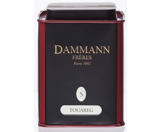 Чай зеленый с мятой №5 Туарег, жестяная банка 90 г, Dammann, фото 1