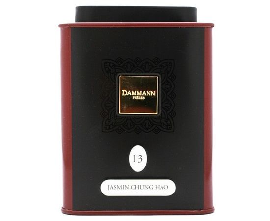 Чай зеленый жасминовый №13 Китайский жасмин, жестяная банка 100 г, Dammann, фото 1