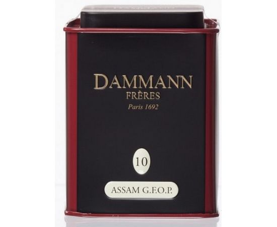 Чай черный №10 Ассам GFOP, жестяная банка 100 г, Dammann, фото 1