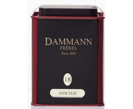 Чай черный ароматизированный №18 Аничай, жестяная банка 100 г, Dammann, фото 1