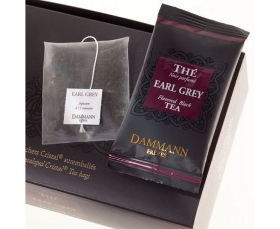 Чай черный Эрл Грей, картонная коробка 2х24 шт., 48 г, Dammann, фото 1