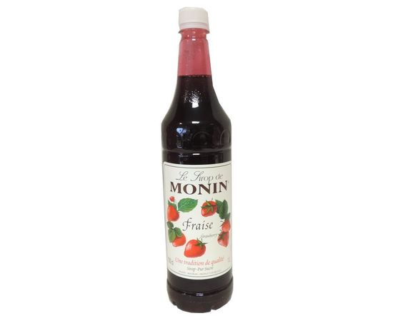 Сироп ”Клубника”, 1 л, d8 см, h33 см, стекло, Monin, фото 1