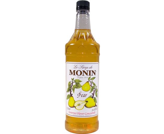 Сироп ”Груша”, 1 л, d8 см, h33 см, стекло, Monin, фото 1