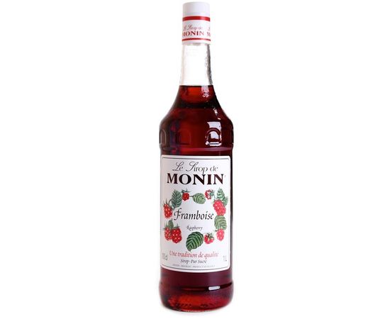 Сироп ”Малина”, 1 л, d8 см, h33 см, стекло, Monin, фото 1