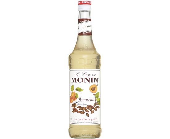 Сироп ”Амаретто”, 1 л, d8 см, h33 см, стекло, Monin, фото 1
