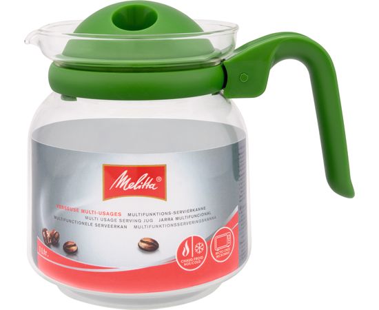 Чайник заварочный 1 л (в упаковке 4 шт. разных цветов), стекло, Melitta, фото 1