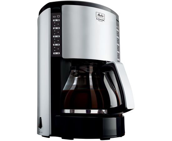 Кофеварка капельная Look III de Selection, серебристо-черная, Melitta, фото 1