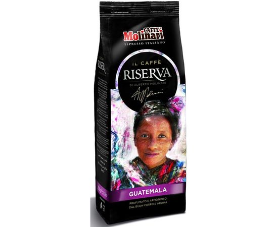 Кофе молотый Riserva Guatemala, 100% арабика, пакет 0.25 кг, Molinari, фото 1