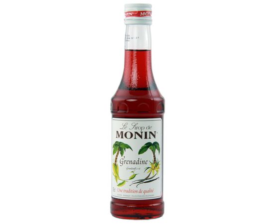 Сироп ”Гренадин”, 50 мл, d3 см, h13.5 см, стекло, Monin, фото 1