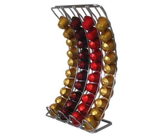 Держатель для капсул Nespresso "Swing", хромированная сталь, Melitta, фото 1