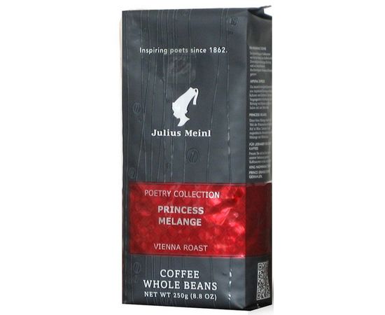 Кофе Princesse Melange, зерно, 250 г, Julius Meinl, фото 1