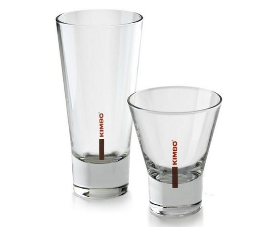 Набор стаканов больших c логотипом "Kimbo", 6 шт., стекло, KIMBO, фото 1