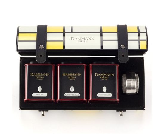 Подарочный набор "Charleston", жестяная коробка, Dammann, фото 1