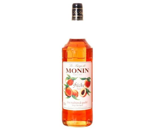 Сироп ”Персик”, 1 л, d8 см, h33 см, стекло, Monin, фото 1