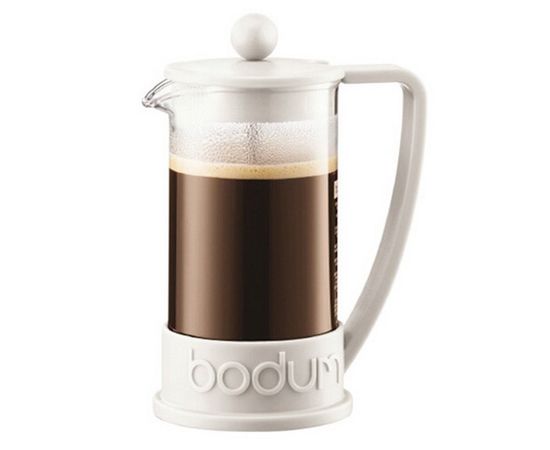 Френч-пресс Brazil, 350 мл, белый, стекло/пластик, Bodum, фото 1
