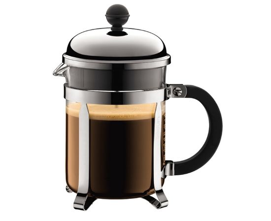 Френч-пресс Chambord, 500 мл, хром, стекло/нержавеющая сталь, Bodum, фото 1