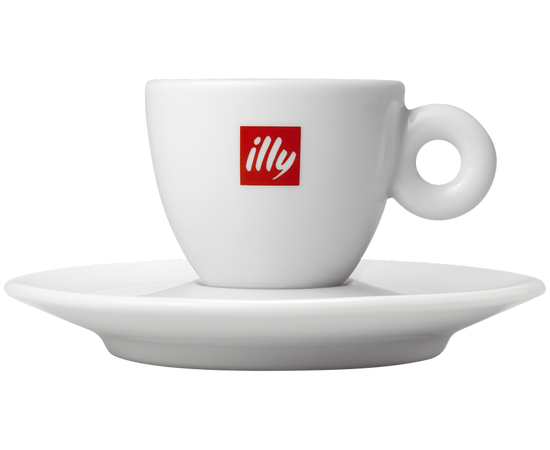 Чашка кофейная с логотипом illy, 120 мл, Illy, фото 1