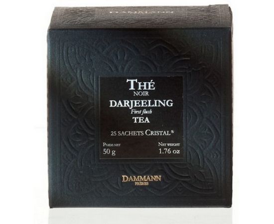 Чай черный Darjeeling First Flush «Дарджилинг первый сбор», картонная коробка 2х25 шт., 50 г, Dammann, фото 1