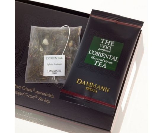 Чай зеленый Восточный, картонная коробка 2х24 шт., 48 г, Dammann, фото 1