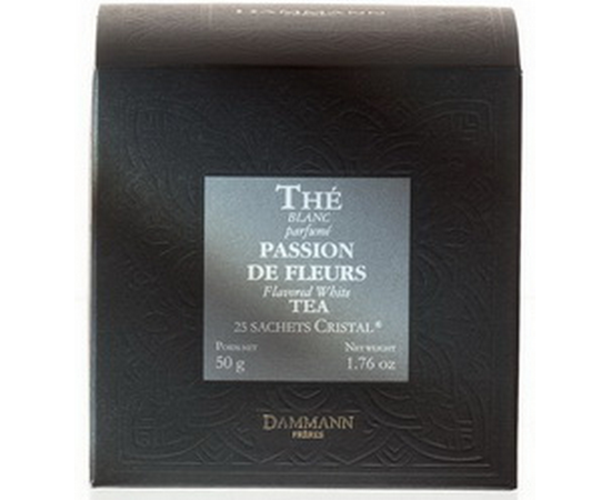 Чай белый The Blanc Passion de Fruits «Фруктовая страсть», картонная коробка 2х25 шт., 50 г, Dammann, фото 1